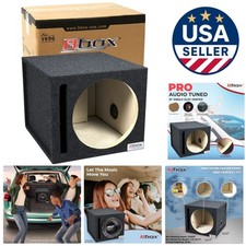 12-Inch Vented Subwoofer Enclosure - High-Grade MDF, Noise-Free Design