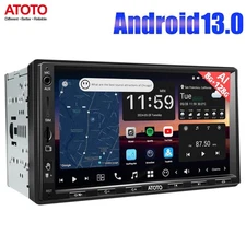 ATOTO X10 7IN Double DIN Android 13 Car Stereo 8+128G in-Dash Navigation 4G LTE