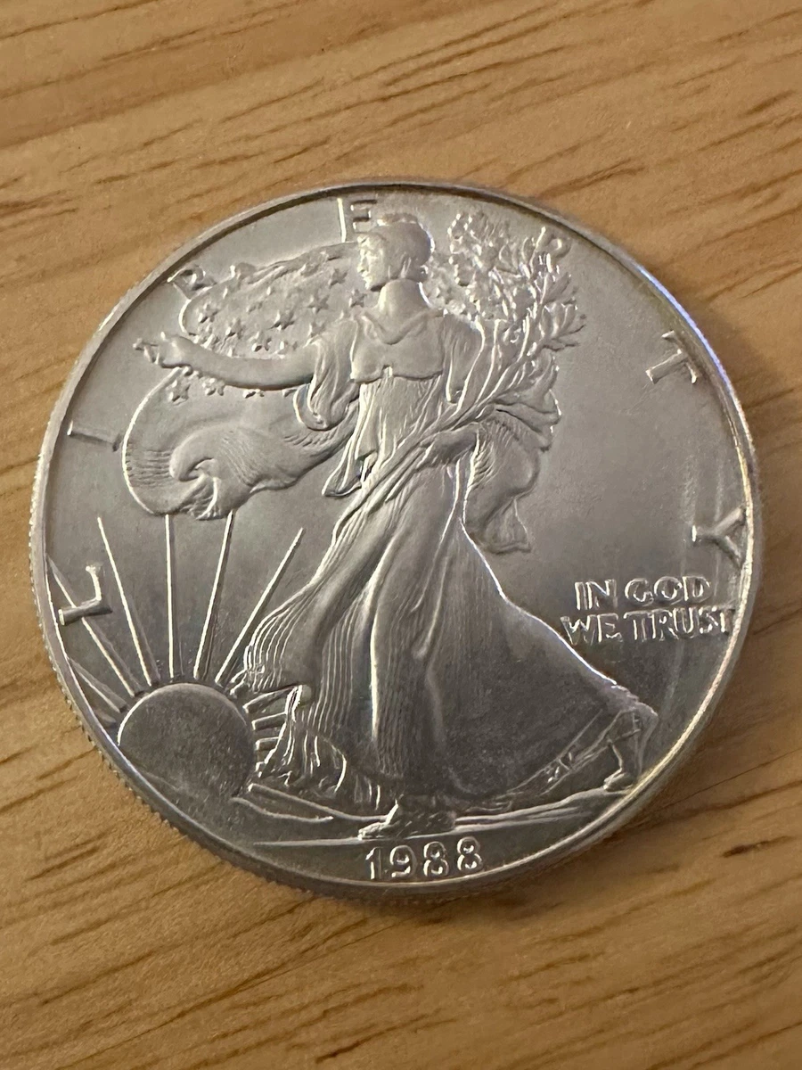 アメリカンイーグル☆　シルバー 1988 American Eagle Silver Bullion Coins for sale | eBay