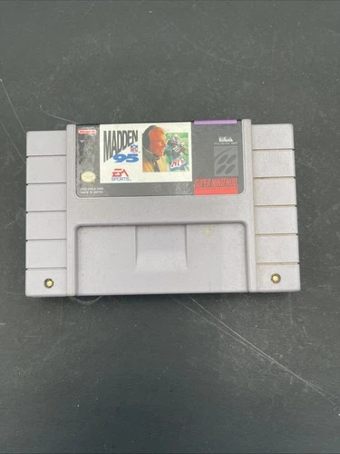 Madden NFL 95 (Super Nintendo Entertainment System, 1994)