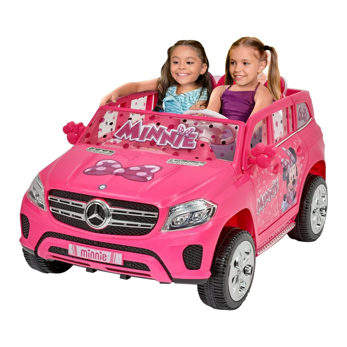 Disney Minnie Mouse Mercedes GLS 12V Battery-Powered Ride-On Car