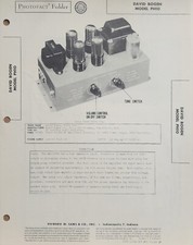 SAMS PHOTOFACT SERVICE MANUAL 73-3 DAVID BOGEN MODEL PH10