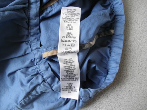 Burberry girls blue sleeveless blouse size 3Y - Picture 9 of 10