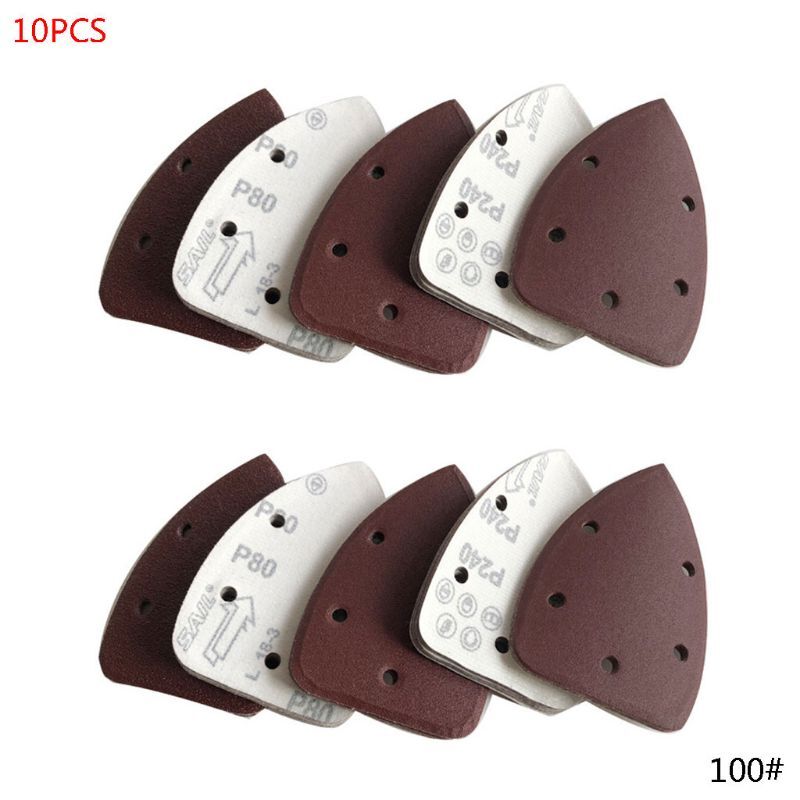 Triangular Sandpaper 5 Holes Hook for Sanding Discs Sanding Pad - Picture 11 of 12
