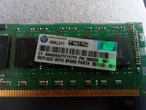 Micron Server Memory 3 x 2 GB 2 RX8 10600R ECC RAM - Picture 2 of 4