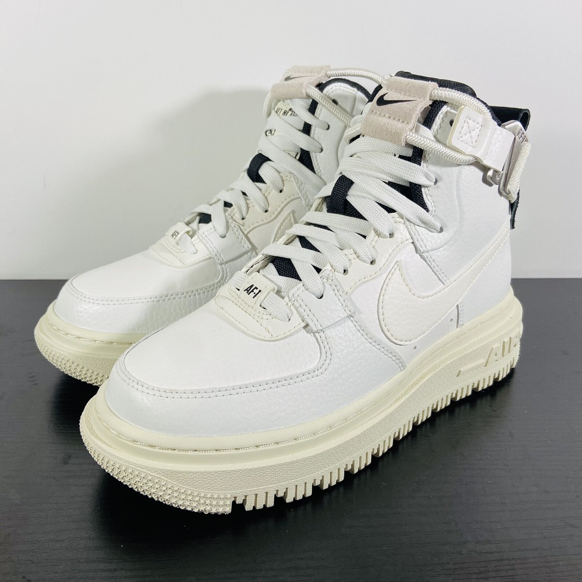 靴 NIKE WMNS AIR FORCE 1 HI PREMIUM Nike WMNS Air Force 1 High Premium Oatmeal Khaki Sail 654440