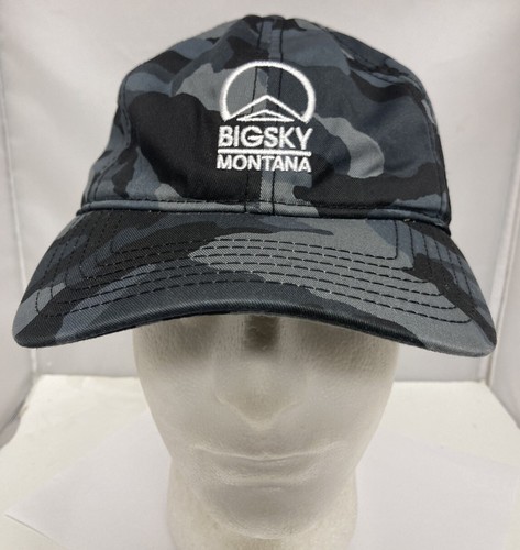 Big Sky Montana Under Armour Womens Camo Adjustable Hat Cap Hiking Camping