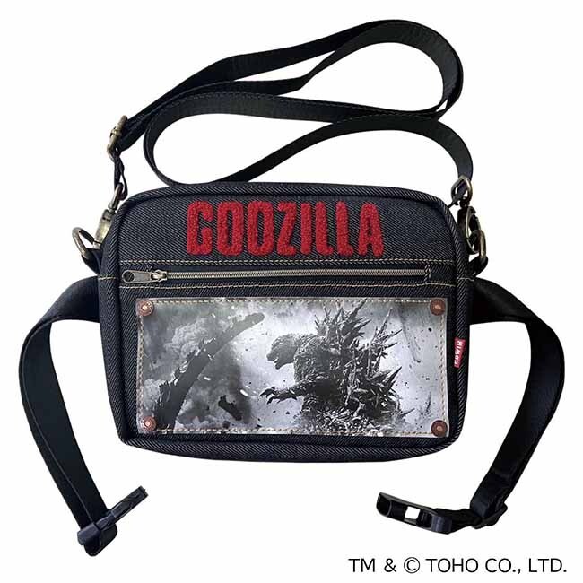 Godzilla × EDWIN 2 Way Waist Pouch Japan NEW | eBay