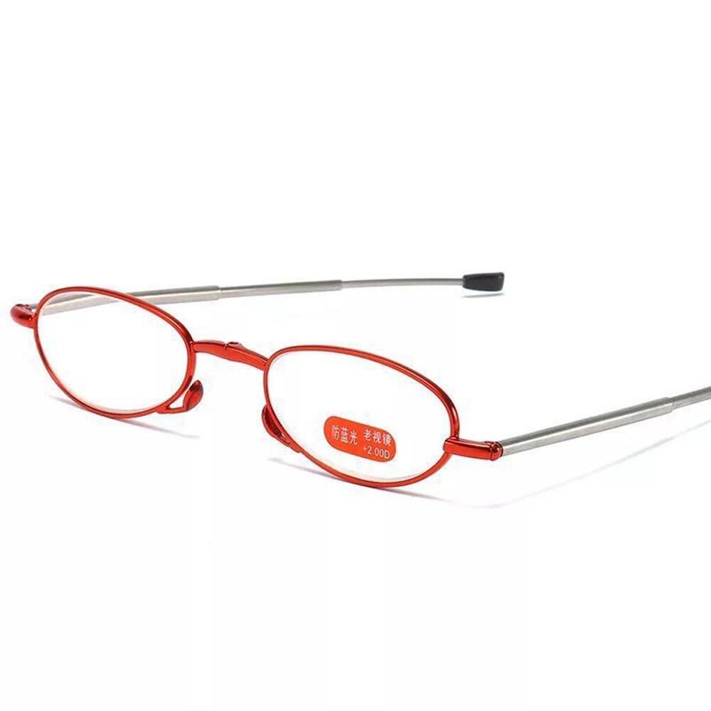 Compact Folding Reading Glasses with Carrying Case Black Frame +1.5 +2.0 Mens + eBay