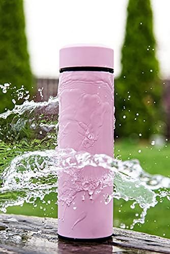 Botella de agua con pantalla de temperatura LED 17 OZ, taza impermeable aislada al vacío - Imagen 6 de 15