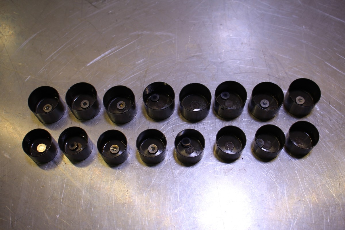 09-12 Kawasaki Zx6r Zx6 Engine Cylinder Head Valve Tappets Buckets