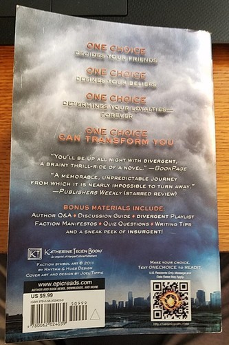 Divergent soft cover book - Picture 2 of 3