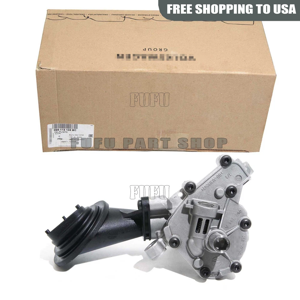 Bomba de aceite de motor original para Audi A7 A8 Quattro Q5 Q7 3.0TFSI 06E115105BC CRE CTD Foto 2 de 4