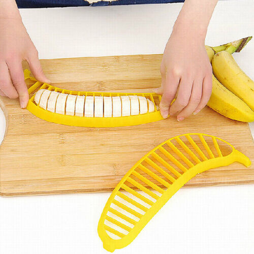 Practical Banana Cutter Fruit Slicer Chopper Chic kitchen Gadgets Tools - Bild 2 von 5