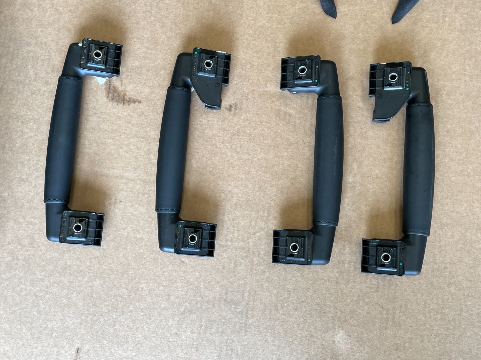 14-17 Maserati Quattroporte GTS A B C Pillar Trim Grab Handle Set Black 1574 OEM