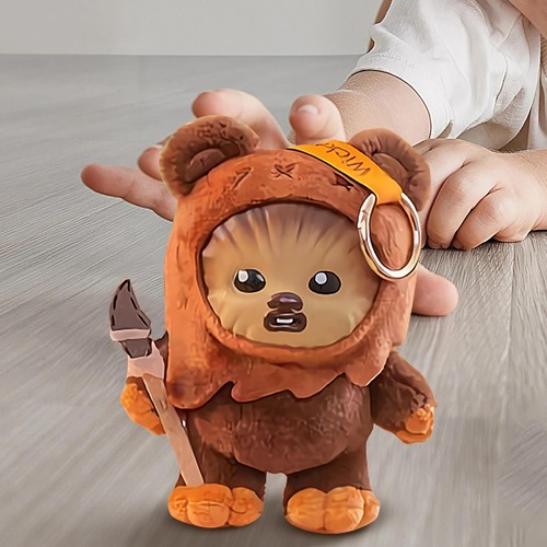 1pc StarWars Ewoks Cosbi Plush Keychain Hot RANDOM STYLE - Foto 10 di 12