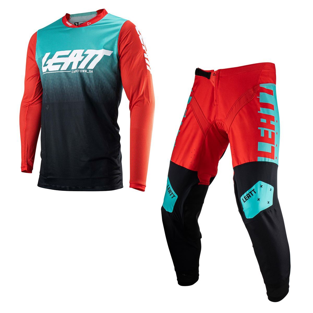 Leatt Combo Kit X-Flow Fuel Jesrsey Pants Morocross MX Enduro Quad ATV