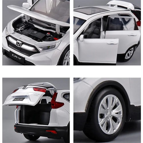 1:32 Diecast Alloy HONDA CRV SUV Car Model Sounds Lights Toy Vehicle Collectible - Picture 6 of 9