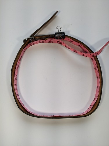 Cinturón de cuero vintage para mujer talla 26 (XS) - LEER - Imagen 3 de 15