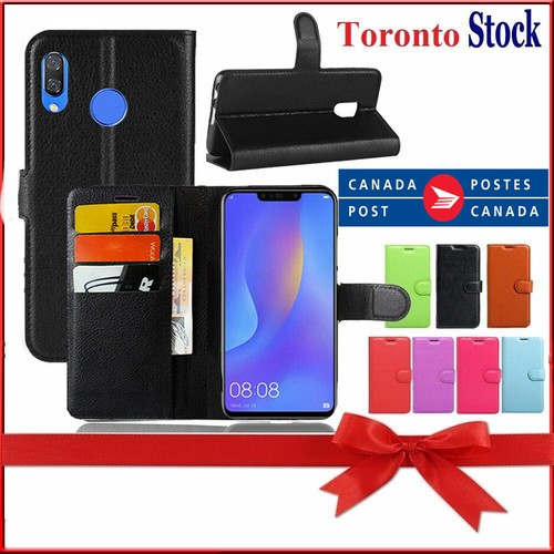 For Huawei P20 Pro Lite Wallet Card Holder Pocket Shockproof Flip Case Cover - Picture 28 of 28