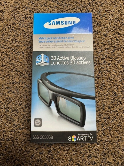 Samsung SSG-3050GB Stereoscopic 3D Active Glasses - Black