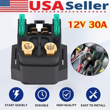 Starter Solenoid Relay For Yamaha YFM 350 400 450 660 Grizzly Kodiak Big Bear US