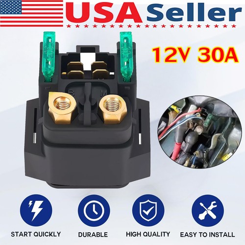 Starter Solenoid Relay For Yamaha YFM 350 400 450 660 Grizzly Kodiak Big Bear US - Bild 1 von 9