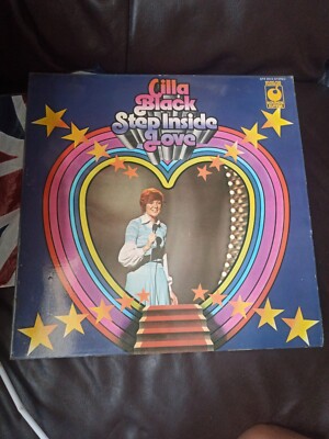 Cilla Black Step Inside Love Spr 90019 Vinyl Record Lp