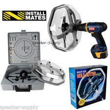 OPEN BOX InstallMates Seghetto per Fori Regolabile con Parapolvere fino a 10-1/4" Kit