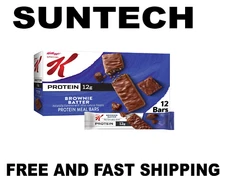 Kellogg's Special K Brownie Batter Chewy Protein Meal Bars, Ready-to-Eat, 19 oz,
