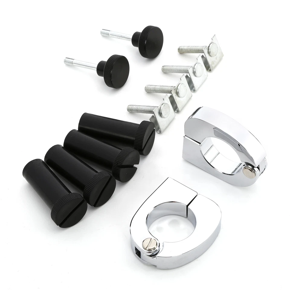 Herrajes de montaje de liberación rápida para carenados ventilados inferiores Harley Touring Glide Foto 4 de 4