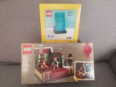 A christmas carol Lego 40410 Charles DICKENS Weihnachtsgeschichte und Lego VIP Brick | eBay
