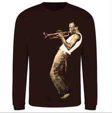 Miles Davis Jazz Trumpet Sweatshirt