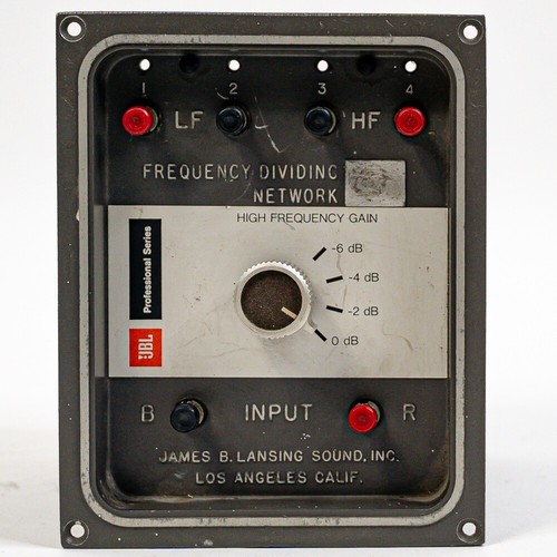 JBL 3122 Frequency Dividing Network – Pro Series Passive Crossover