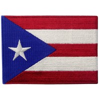 Puerto Rico Flag Embroidered National Emblem Puerto Rican Iron On Sew On Patch on sale Puerto Rico Flag Embroidered National Emblem Puerto Rican Iron On Sew On Patch on sale