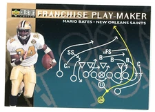 1996 Upper Deck Collector's Choice Update Mario Bates Card #U81