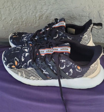 Adidas Questar Flow Core Black Lace-Up EF0795 Running Shoes Women's US 7.5
