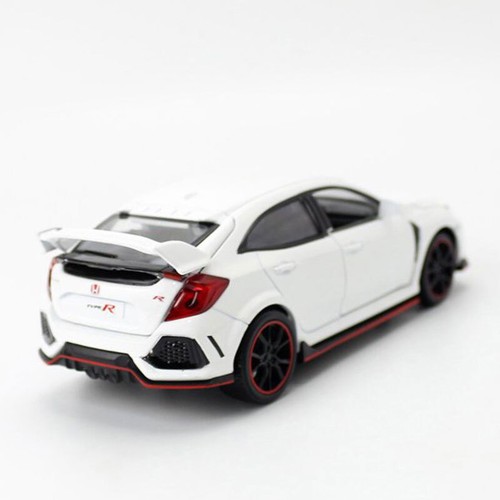 Car Diecast Toy Vehicle Kids Gift Collection White Honda Civic Type R 1/32 Model - Picture 5 of 21