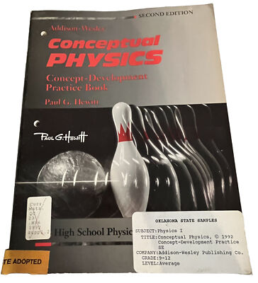 Conceptual Physics Paul Hewitt Concept Development Practice Book Second Edition