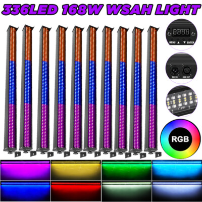336LED Wall Wash Light Stage Effect Lights RGB DMX Party Lighting DJ Hall Show