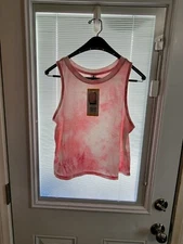 90 Degree By Reflex Women's Size Medium Cropped Tank Top