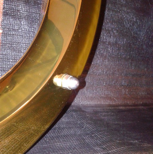 PORTHOLE FOR DOORS phi 350 mm GOLDEN color - Picture 46 of 50