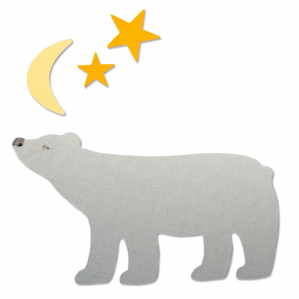 the bears2＆bearise Sizzix Bigz Die - Polar Bear #2 by Lisa Jones 663460 (Chapter 3