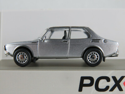 PCX87 870340 Saab 99 Limousine (1970) in silbermetallic 1:87/H0 NEU/OVP