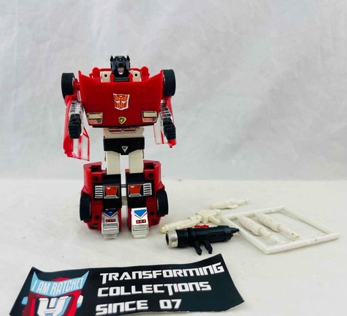 Transformers Original G1 1984 Pre Rub Autobot Car Sideswipe Complete - Picture 2 of 2