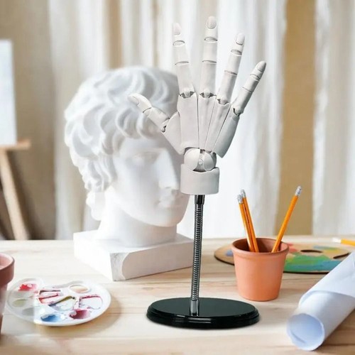Fexible Artist Mannequin Hand Shape PVC Mannequin Figure Gift Hand Model - Picture 4 of 11