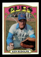 Ken Rudolph 1972 Topps #271 Chicago Cubs Vg-Ex