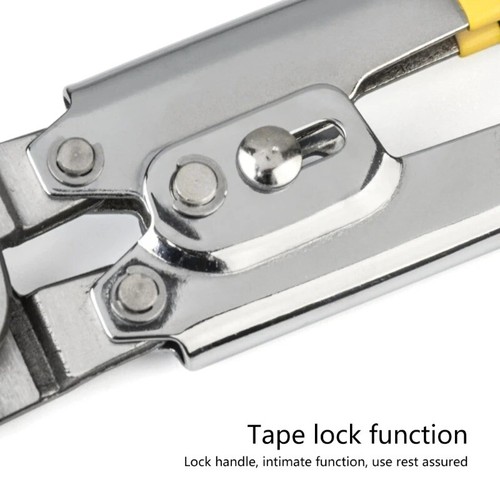 Drahtseil Crimpzange für Hülsen Aluminium Doppelzwinge Presszange - Bild 3 von 6