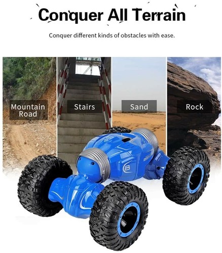JJR/C Q70 RC Stunt Car 2.4G 1/16 4WD Double-Sided All-Terrain Climbing Truck/car - Picture 3 of 6