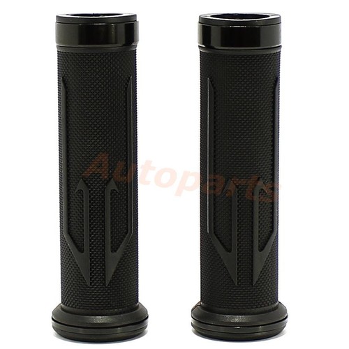 UNIVERSAL MOTORCYCLE SOFT RUBBER GEL HAND GRIPS FOR HONDA YAMAHA 7/8" HANDLEBAR - Picture 17 of 29